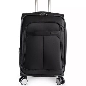 Perry Ellis Piece Luggage 21" Spinner Luggage, black carryon carry-on
